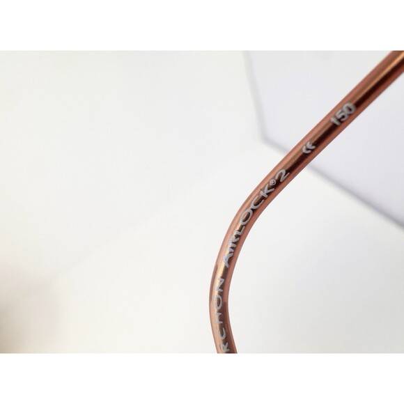 MARCHON AIRLOCK 2 720 52 Brown Rimless Titanium Eyeglasses Frames 150 Authentic